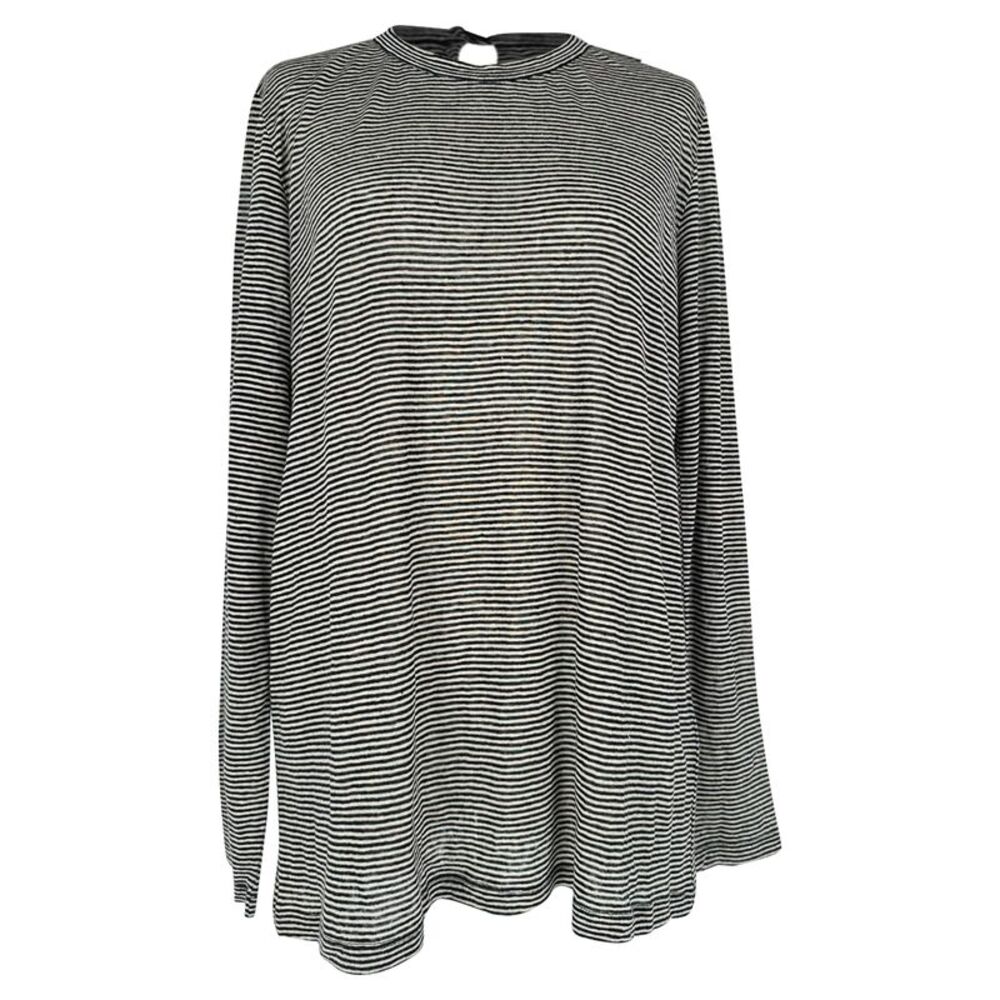 Brunello Cucinelli Striped Jersey Sweatshirt in Multicolor Linen